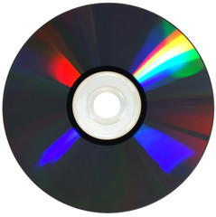 DVD isolated on white background