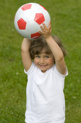 Young soccer player