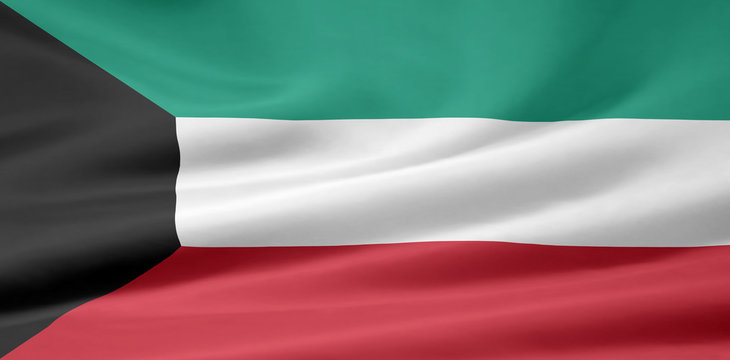 Kuweit Flagge