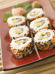 Inside-out Sushi Rolls