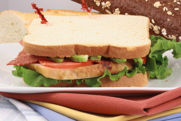 roasted turkey sandwich 