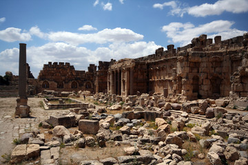 Baalbek temple