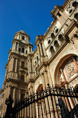 Fototapeta na wymiar Cathedral Malaga