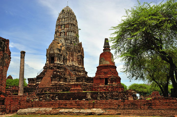  Thailand Ayutthaya Wat Ratburana or Ratchaburana
