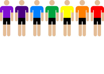 omini arcobaleno calcio