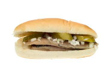 dutch herring sandwich