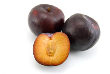 Fototapeta na wymiar plums