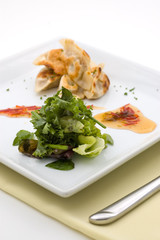Empanadas gourmet with vegetables
