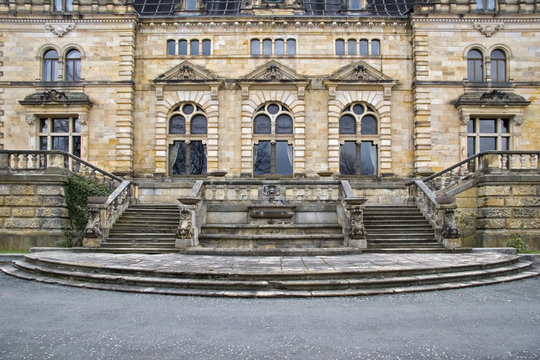 Balkon Schloss Hummelshain