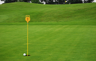 Practice de golf