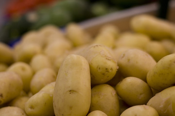 Etale de pommes de terre