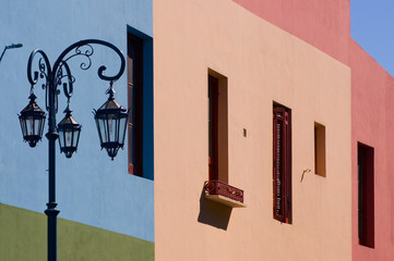 Colorful neighborhood of La Boca, Bueonos Aires, Argentina