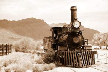 Antique USA  train