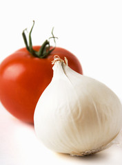 tomato and white onion