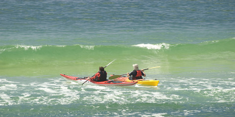kayak de mer