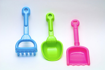 Colored toys