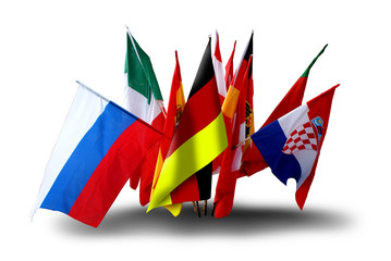 Fahnen vieler Nationen © Thaut Images