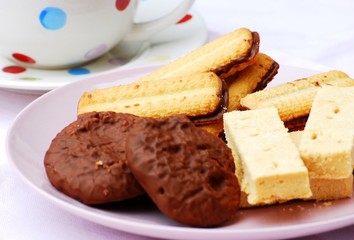 tea and biscuits