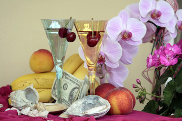 orchidee con cocktail 2