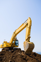 Obraz premium excavator