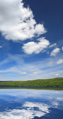 Fototapeta na wymiar Beautiful Lake Landscape