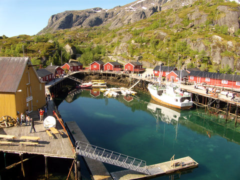 The port of Nusfjord