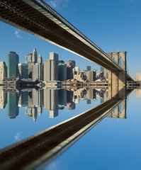 Obraz premium most brookliński, nowy jork, usa