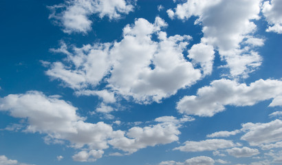 Obraz na płótnie Canvas cloudy sky background
