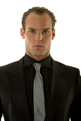 Successful young businessman