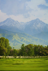 Naklejka premium Golf is club