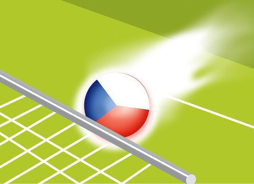 sport series / goal czechoslovakia, - Powered by Adobe