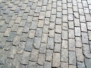 Stone pavement