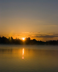Naklejka premium sunrise