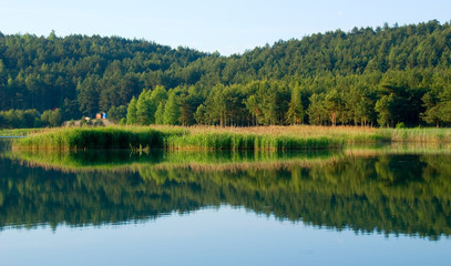 Fototapeta na wymiar jezioro