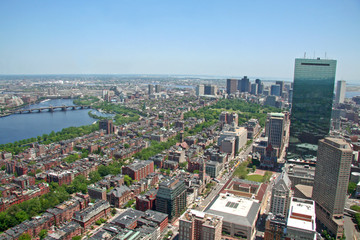 Naklejka premium Boston cityscape