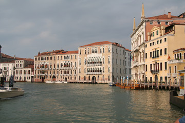 Fototapeta na wymiar Le grand canal de Venise