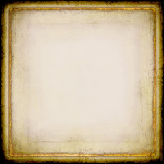 Naklejka premium vintage golden frame