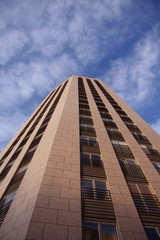 Residential building reaching for the sky