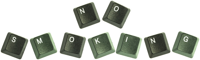 No smoking keyboard words