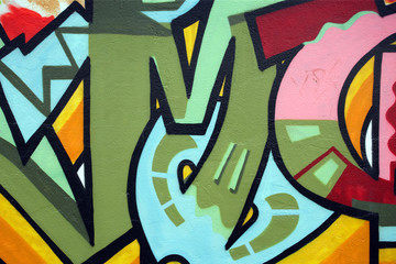 Obraz premium Graffiti wall