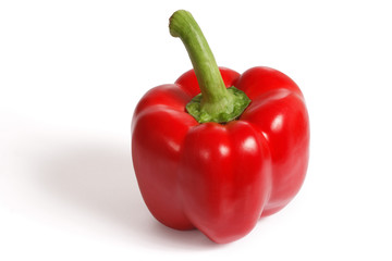Red pepper isolated