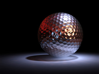 Chromate golf ball
