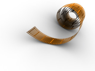 Movie film strip