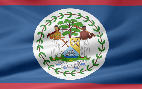Belize Flagge