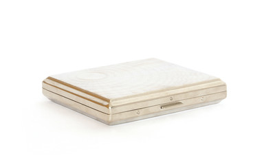 Cigarette box on a white background