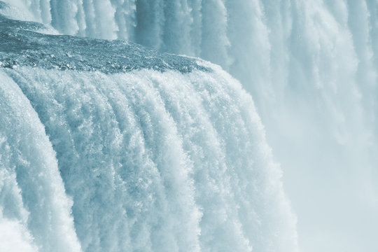 Fototapeta Rzadko bliska szczegół Niagara Falls