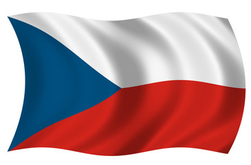 Bandera Republica Checa