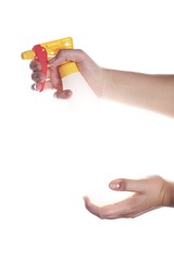 Water sprayer isolated on white.