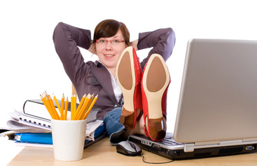 lazy or bored, student, office worker, isolated