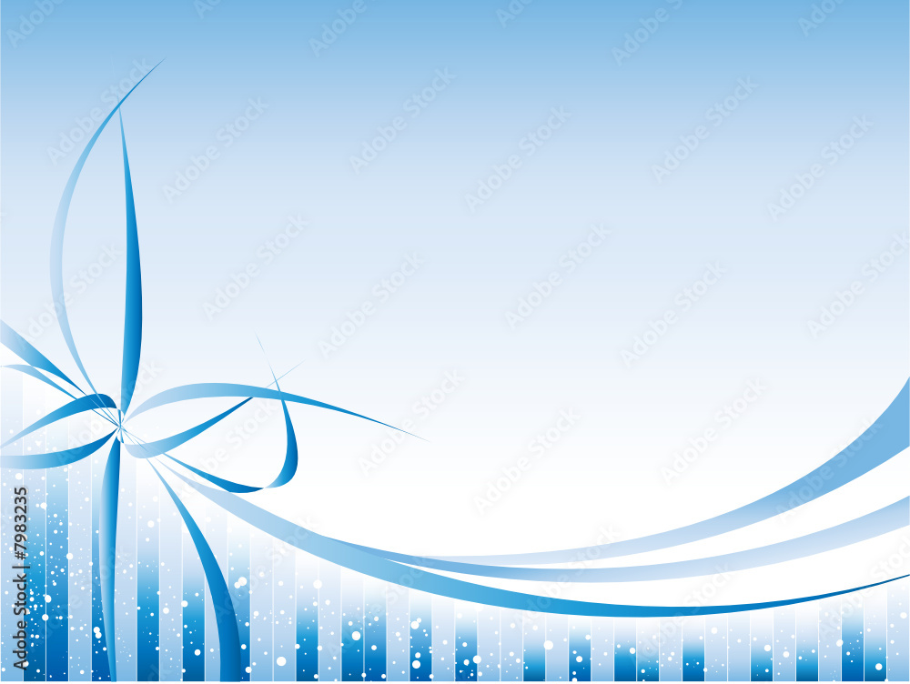Poster abstract vector frame with curves, stained